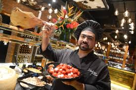 Delicious Canapes And Roasted Treats Served To Guests At Fazenda Delicious Roast Canapes