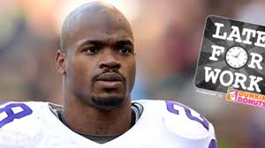 Late For Work 12/9: Adrian Peterson Gets Ripped For Ripping Ravens Fans