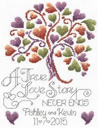 Discover thousands of more patterns to print online instantly at crosstitch.com. Love Story Wedding Cross Stitch Pattern