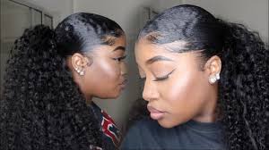 Order ponytail hair clip extensions from a leading uk site. Sleek Low Curly Ponytail Novocom Top