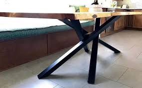 Table Base Industrial Table Base Additional Connecting Bars Handmade Furniture Dining Table Base Nexus 80 60 Dining Table Bases Industrial Table Modern Table Base