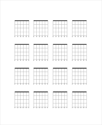 Blank Guitar Chord Chart Template 5 Free Pdf Documents