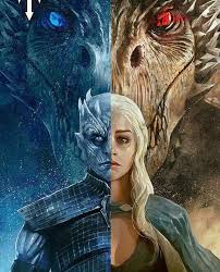 Are You Waiting For This Battle By Wizyakuza Whitewalkers Gameofthrones Thenightking Nig Game Of Throne Poster Kunstproduktion Fantasy Tiere