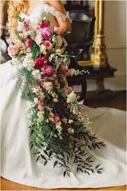 Us artificial tulips flower latex real touch bridal wedding bouquet home decor. 30 Stunning Cascading Wedding Bouquets Deer Pearl Flowers
