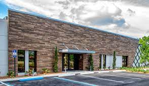 Outdoor wall view all antique & tumbled stone ceramic concrete engineered stone floor gauged glass glazed granite hardscapes ledger limestone linear marble matte mosaic natural stone oblong outdoor tile pavers pebbles plank polished porcelain slate quartzite & sandstone textured thin tile throughbody travertine wall wood Crossville Inc Tile Up The Outside Wall Trends In Exterior Wall Tile Applications Featuring Crossville Collections