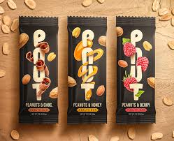 Branding And Package Design For Nut Bars Logodesign Packaging Labels Design Packaging Design Creative Packaging Design