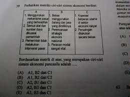 We did not find results for: Perhatikan Matriks Ciri Ciri Sistem Ekonomi Berikut Brainly Co Id