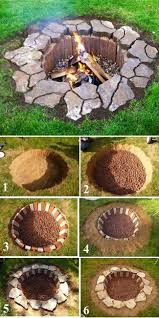 Maybe you would like to learn more about one of these? Inground Brick And Stone Firepit Diy Backyard Backyard Landscaping Backyard