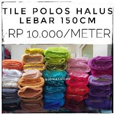 Harga kain per meter di kota pacitan : Kain Tile Polos Halus Meteran Lebar 150cm Kain Tulle Kain Kebaya Kain Tile Meteran Shopee Indonesia