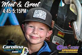 The Rock Hill Bad Boy” Ben Watkins is quickest in hot laps here at Cherokee  Speedway. 💨 If you're not in the grandstands, you can watch today's event 