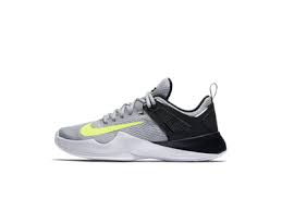 Nike Air Zoom Hyperace Women S Volleyball Shoe Wolf Grey Black Volt Volleyball Shoes Outfit Shoes Nike