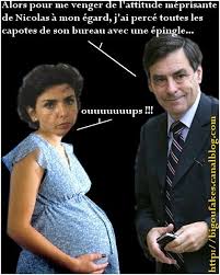 Rachida dati is explaining that her life has been a succession of battles. Rachida Dati Enceinte Le Fakeur Enchaine