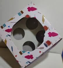 We supply everything from cake boxes, cupcake boxes, mini cupcake boxes, cups, cake delivery trays and bags to silicone paper. B M Paper Board Window Cupcake Boxes For Packaging Rs 10 Piece Id 23037031712