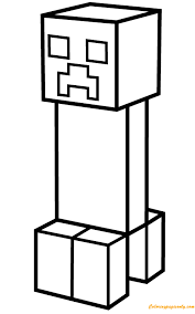 Select from 35919 printable crafts of cartoons, nature, animals, bible and many more. Creeper Coloring Pages Cartoons Coloring Pages Coloring Pages For Kids And Adults