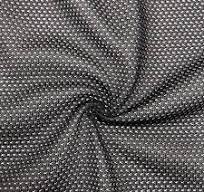 SP-MS1 | Sportek Sport Poly Micro Mesh 95 GSM For Sportswear, Lining -  Black / Yard