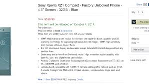 Updated fingerprints for google pixel 2, 2 xl, 4, 4 xl and 4a, oneplus 8 in2015 and 8 pro in2025 and xiaomi mi 10 global, mi 10 pro and pocophone f1. Sony Xperia Xz1 Compact Goes On Pre Order In Us For 599 99