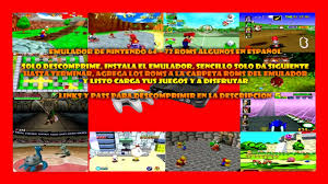 Download n64/nintendo 64 games, but first download an emulator to play n64 roms. Descargar Emulado De Nintendo 64 72 Rom Mediafire Y Mega Youtube