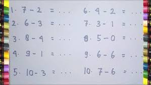 Begitulah informasi mengenai lembar kerja matematika penjumlahan dan pengurangan untuk anak paud, tk dan sd, artikel singkat yang kami bisa sampaikan ini semoga bermanfaat dan mohon maaf apabila ada banyak kekurangan terhadap dokumen tersebut. Jarimatika Penambahan Dan Pengurangan Wmv Youtube