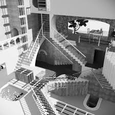 The impossible stairs feature prominently in the work of artist m.c. Angela Mantilla On Twitter Model 6 In Cgtrader Relativity Mc Escher 3d Model Https T Co Kxdhjitu8f 3d 3dsmax Modelling Render Rendering Mcescher Escher Relativity Surreal Lithography Dutch Architecture Art Artist Stair Stairway Https T Co