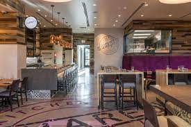 Counter height dining set table and 4 chairs, durable metal construction, square shape, footrest, ideal for family gathering and evening, kitchen, oak finish + expert guide. Kitchen Table Doubles Down On Vegas With A Second Location Eater Vegas