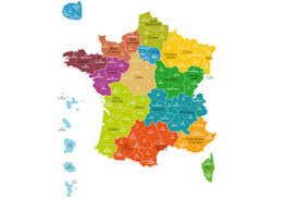 France computes the population from census results of different years. New Map Of France Reduces Regions To 13