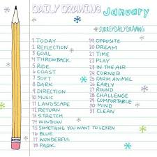 Here are five drawing challenges that'll spark your creativity. March Daily Drawing Challenge Novocom Top