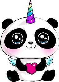Freetoedit Pandicornio Remixit In 2020 Cute Kawaii Drawings Cute Panda Drawing Cute Drawings