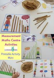 Teaching kids how to measure is. Measurement Maths Centre Activities Learning 4 Kids