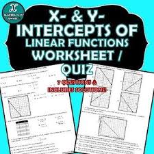 This Worksheet Can Be Used As Additional Practice Review Or A Quiz It Has A Total Of 7 Multiple Choice Questi Linear Function This Or That Questions Graphing