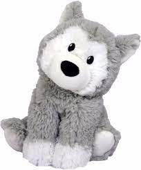 Malachi Warmies Cozy Plush Husky Wolf Stuffed Animal Animals Husky
