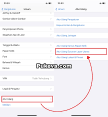 Cara Reset / Mengembalikan Susunan Home Screen iPhone dan iPad | PUKEVA