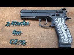 My top 3 upgrade choices for personalizing and modifying a stock cz 75 tactical sports. 3 Hacks For Your Cz 75 Youtube
