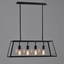 How to remove a metal ceiling junction box from below. Ems Shipping Vintage Chandelier Iron Matte Black Body Clear Glass Shade Industrial Hanging Light For Living Room Pendant Lamp Metal Lamp Metalpendant Lamp Aliexpress