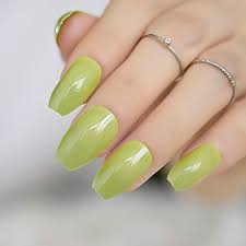 Amazon Com Coolnail Brilliant Emerald Green Ballerina Nail Art Tips False Fake Coffin Nails Flat Shape Full Cover Beauty Women Wear Manicure Tool Beauty Choosing the perfect shape for your nails can be a bit confusing. coolnail brilliant emerald green ballerina nail art tips false fake coffin nails flat shape full cover beauty women wear manicure tool