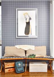 Design Grid Chic Wallpaper Wall Coverings Design