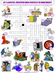 No pencil or eraser required! At A Hotel Criss Cross Crossword Puzzle Vocabulary Worksheet Pdf