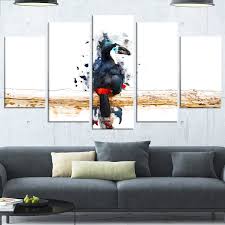 Your source for the best high quality wallpapers on the net! Posters Prints Large Animal Glossy Metal Wall Art 32 H X 60 W X 1 D 5pd Blue Designart Toucan On The Branch Home Kitchen