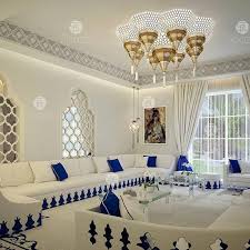 Tips And Selection Of Paintings For The Living Room Moroccan Interiors Classy Living Room Luxury House Interior Design