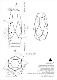 Stained Glass Vase Printable Pattern Drawing Geometric Glass Water Glass Bowl Home Decog Geometric By Brillant3d 0048 Stained Glass Glass Vase Vase