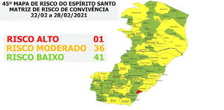 Com a segunda onda da pandemia atingindo muitos países da europa, algumas regiões voltaram a. Apenas Uma Cidade Do Es Esta Em Risco Alto Para Covid 19 Espirito Santo G1
