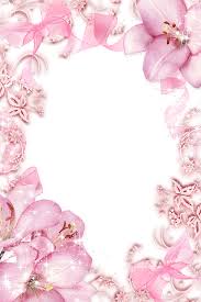 Transparent Pink Flowers Png Photo Frame Gallery Yopriceville High Quality Images And Transpare Flower Frame Photo Frame Design Transparent Picture Frames