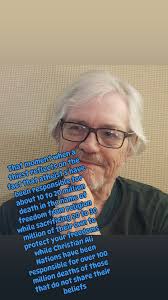 CHRISTIANS AND FREE WILL Christians took away the free will of over 2  billion humans in the 1,700 year history of Christianity, by Christians  torturing them, persecuting them, butchering and slaughtering them.