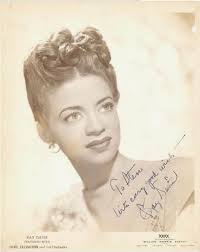 Kay Davis was a singer, dancer and actress. She was one of the Duke  Ellington girls.