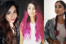 One of the most interesting hair trends you may want to try if you're daring enough is a dark pink tone. 9 Things That Happened When I Changed My Hair Colour To A Bright Pink Vogue India