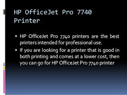 If you use hp officejet pro 7740 printer series, then you can install a compatible driver on your pc before using the printer. Hp Officejet Pro 7740 Driver Download And Installation