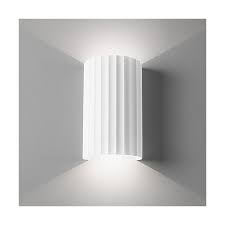 Kymi Wall Sconce In 2020 Ceramic Wall Lights Plaster Wall Lights Wall Lights