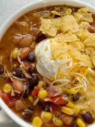 The best easy crockpot taco soup recipe! 7 Can Chicken Taco Soup Together As Family