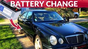 Mercedes Benz W210 Battery Replacement Youtube