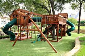 47 Backyard Design Ideas With Children S Slides Matchness Com Playground Design Backyard Playground Playground Backyard Landscaping