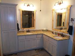 L Shaped Bathroom Vanity Cabinets Home Design Ideas Corner Bathroom Vanity Bathroom Vanity Designs Double Vanity Bathroom